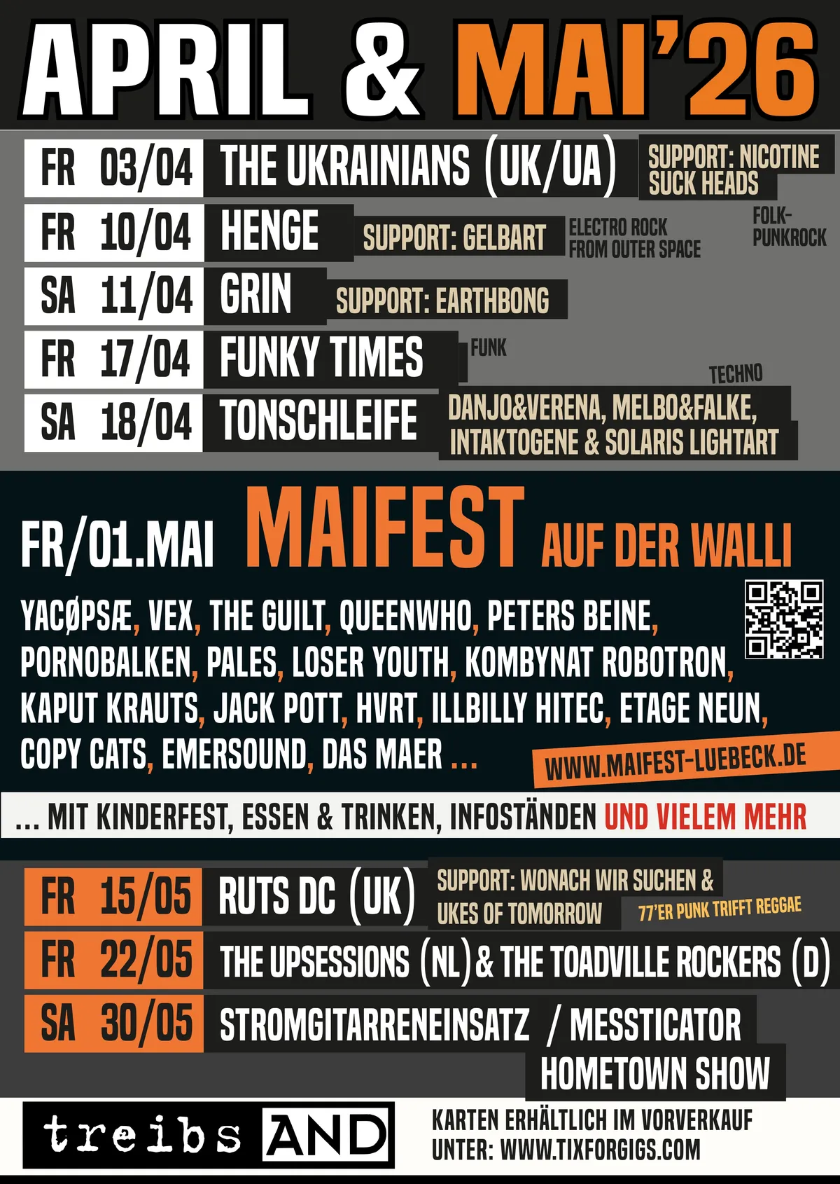 treibsAND April & Mai 2026